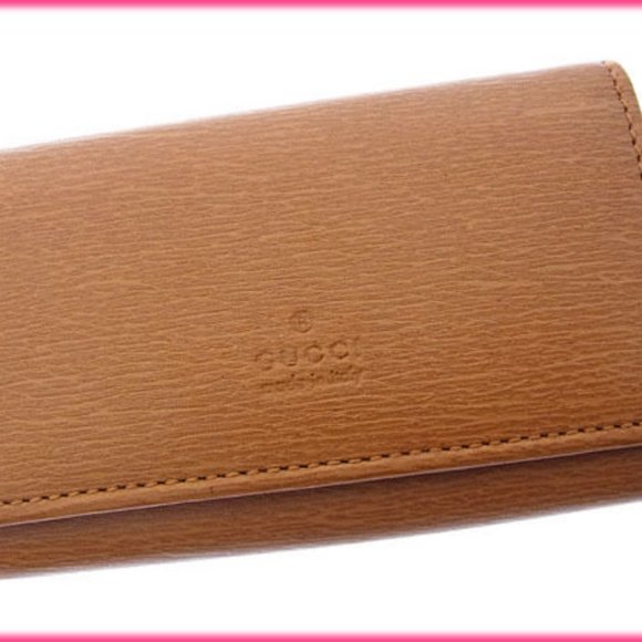 Gucci Key holder Key case Logo Yellow Silver Woman Authentic Used - Picture 5 of 5